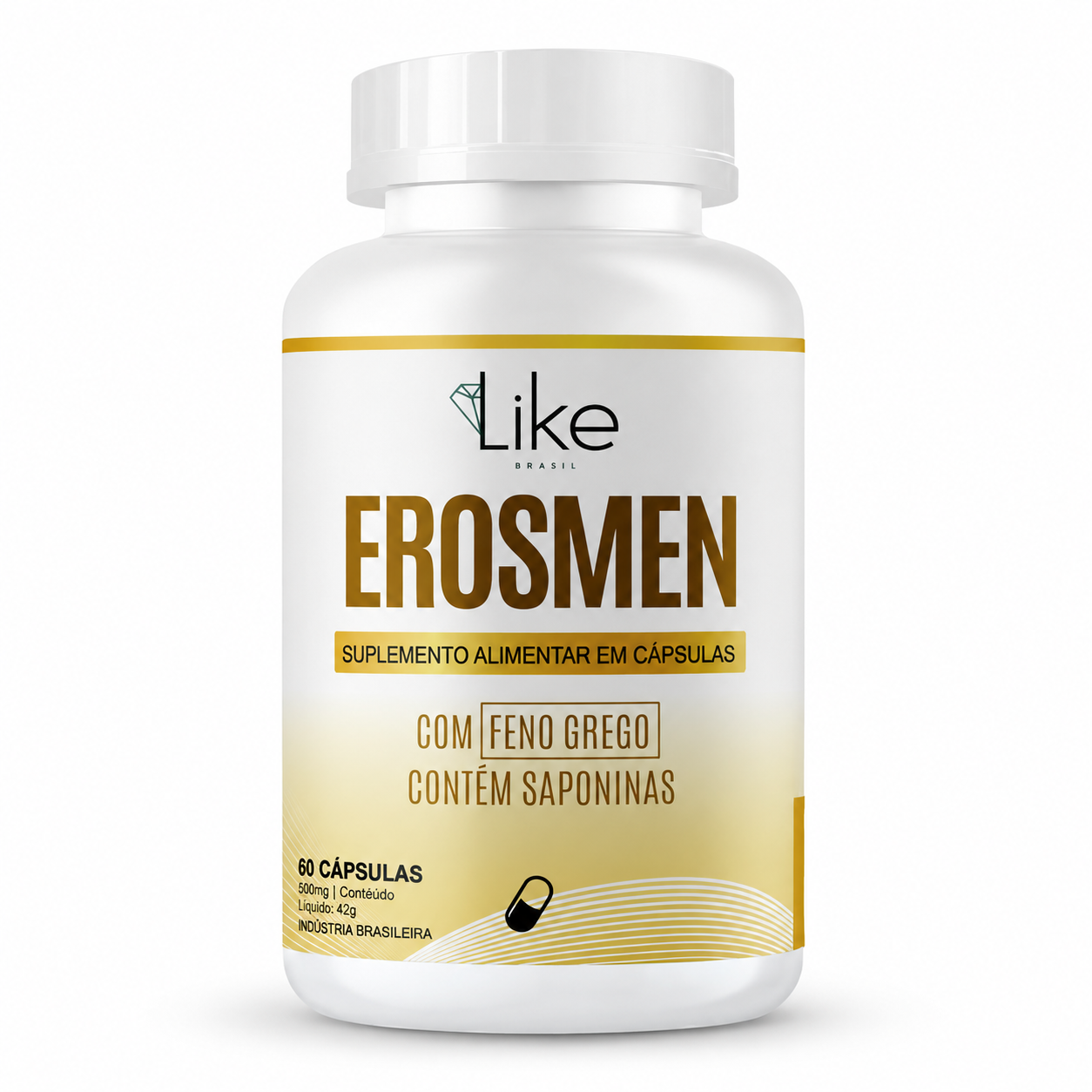Erosmen Suplemento Alimentar Like - 60un